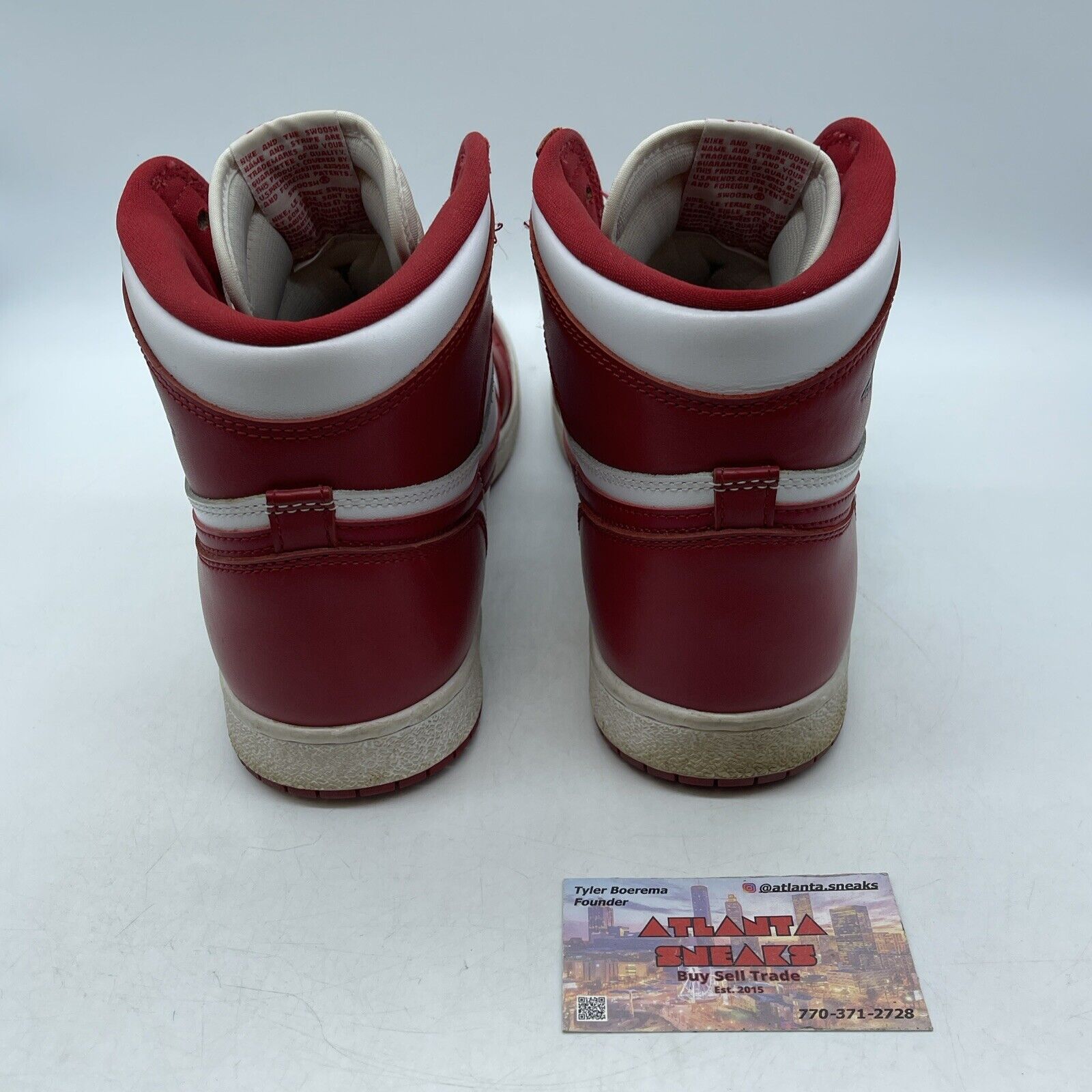 Size 12 - Air Jordan 1 Retro '85 OG High New Beginnings Red White (CQ4921-601)