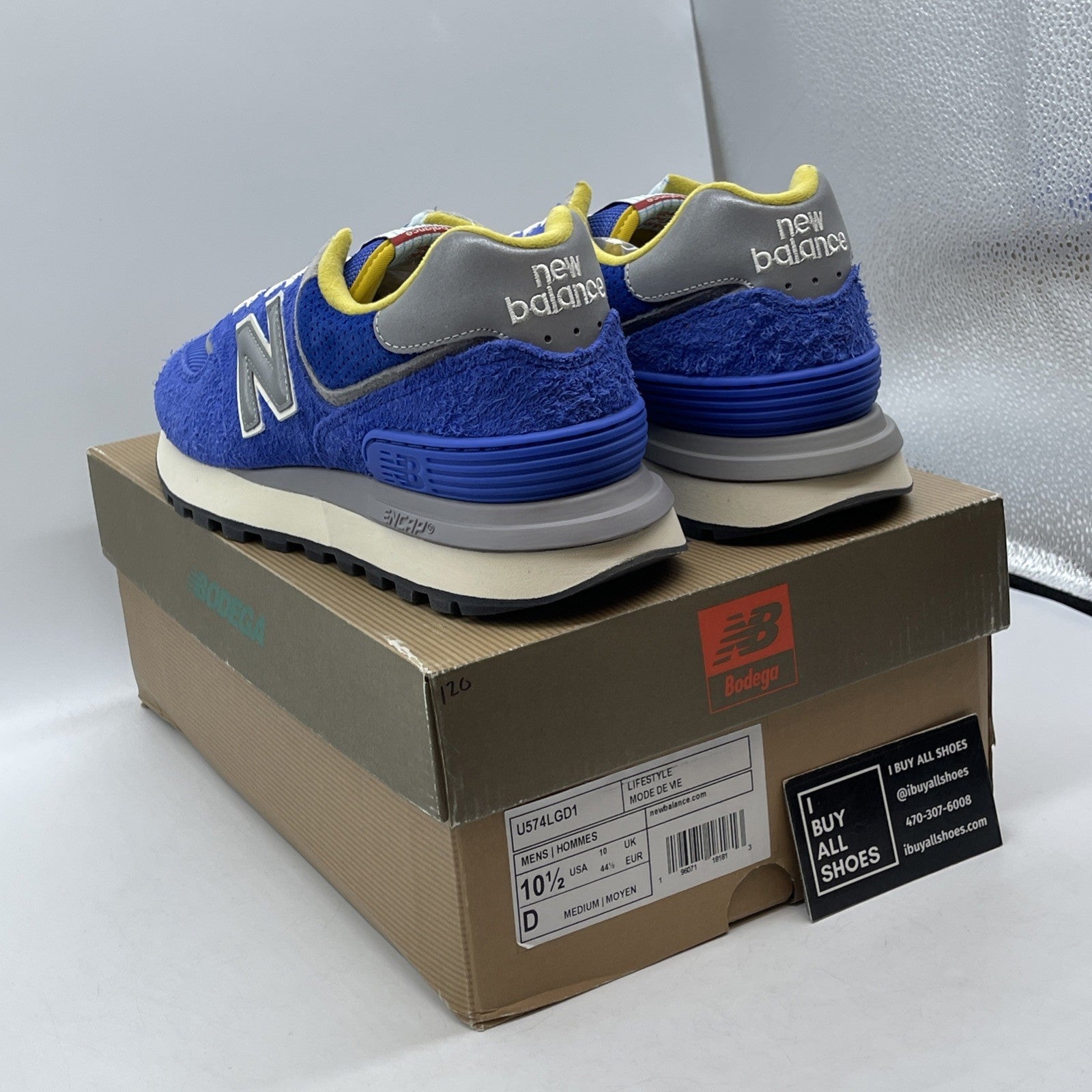 Size 10.5 - New Balance Bodega x 574 Legacy Departure Suede (U574LGD1)