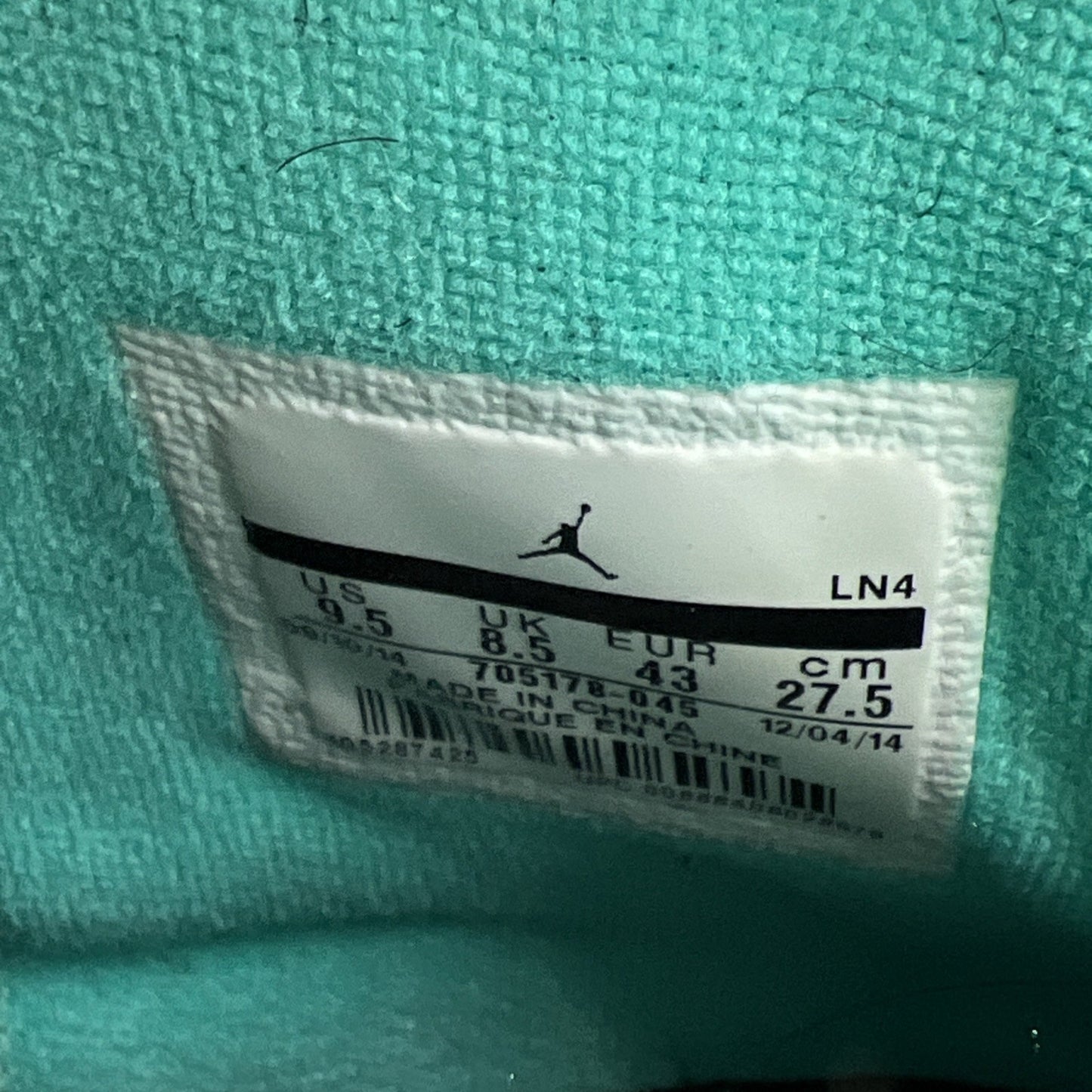 Size 9.5 - Air Jordan 10 Retro Lady Liberty (705178-045)