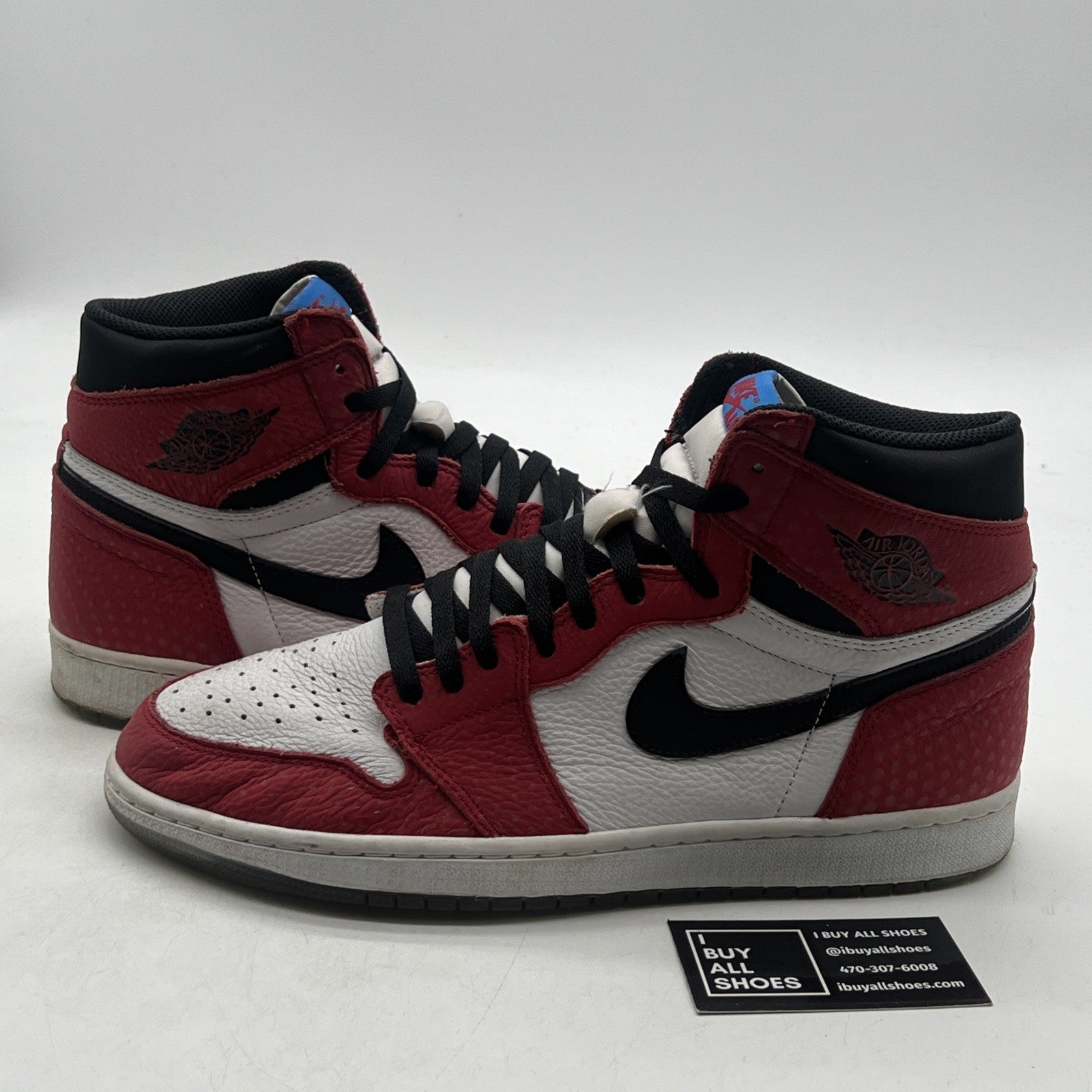 Size 12 - Air Jordan 1 OG Special Box x Marvel High Origin Story (555088-602)