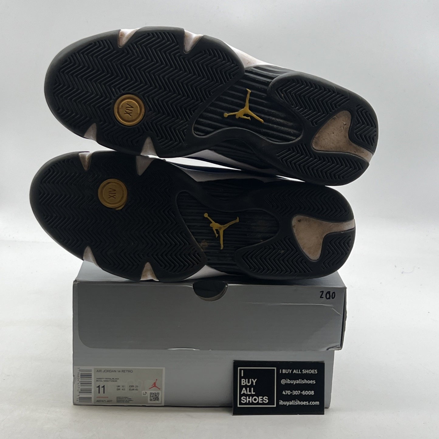 Size 11 - Air Jordan 14 Retro Laney (487471-407)