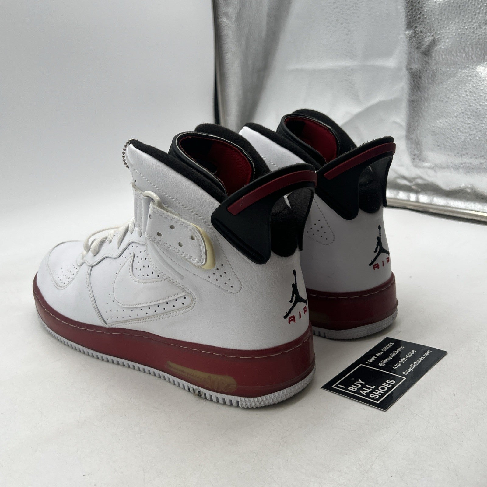 Size 12 - Air Jordan Fusion 6 Varsity Red (343064-102)
