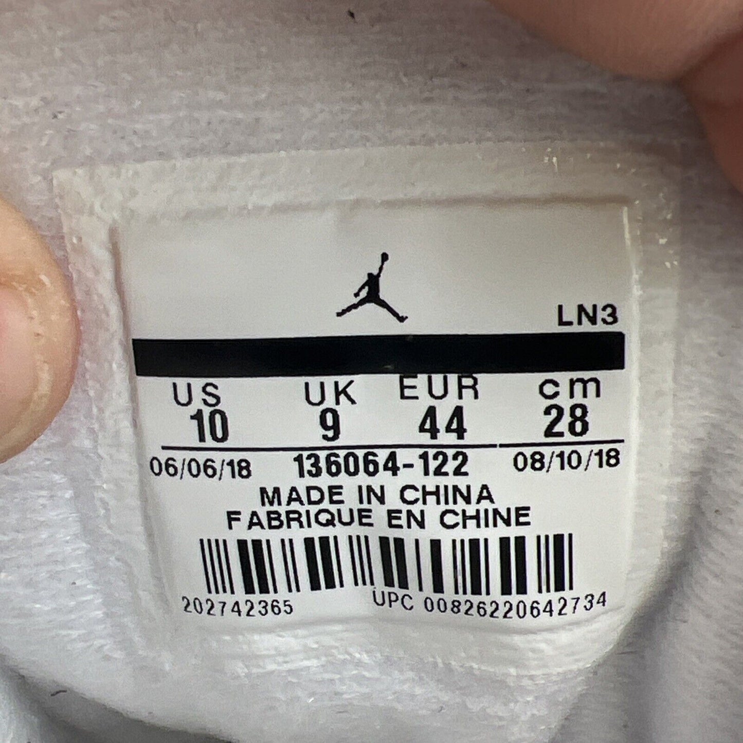 Size 10 - Air Jordan 3 Retro 2018 Mocha (136064-122)