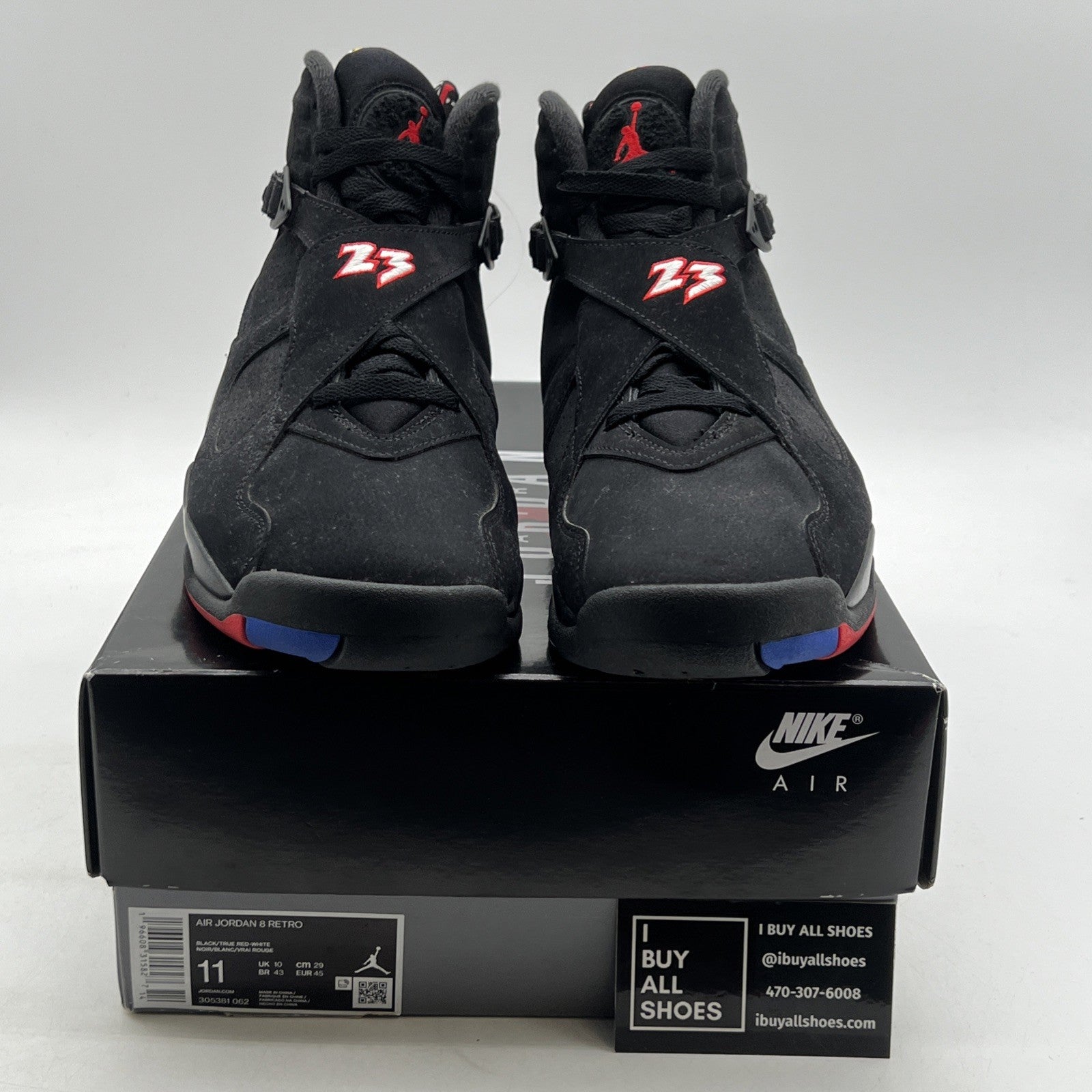 Size 11 - Air Jordan 8 Retro Mid Playoff (305381-062)
