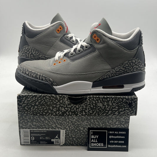 Size 9 - Air Jordan 3 Retro Mid Cool Grey (CT8532-012)