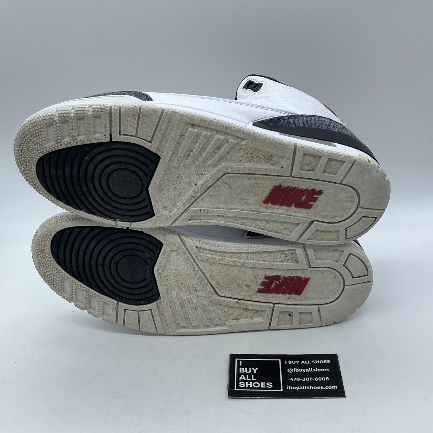 Size 9.5 - Air Jordan 3 Retro Denim SE Fire Red 2020 (CZ6431-100)
