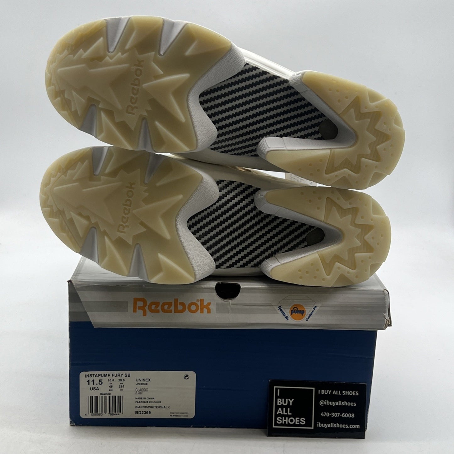 Size 11.5 - Reebok Sneakerboy x InstaPump Fury White (BD2369)