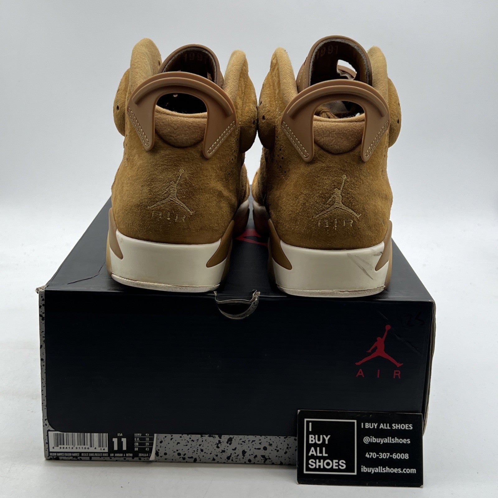 Size 11 - Air Jordan 6 Retro Wheat (384664-705)