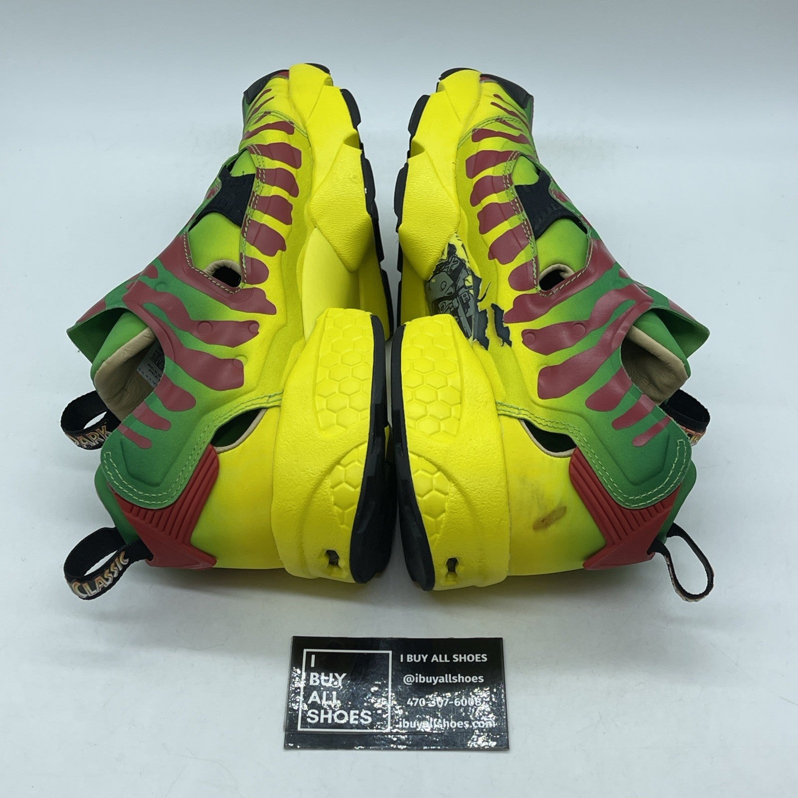 Size 9 - Reebok Jurassic Park x InstaPump Fury OG Tour Vehicles (GW0212)