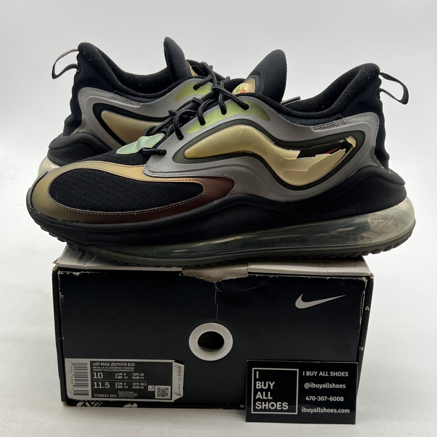Size 10 - Nike Air Max Zephyr Evolution of Icon (CV8834-001)