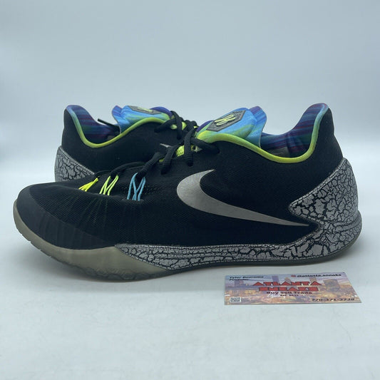 Size 10 - Nike Hyperchase All Star Black Gray Blue Green Purple (768940-004)