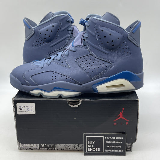 Size 9.5 - Air Jordan 6 Retro Diffused Blue (384664-400)