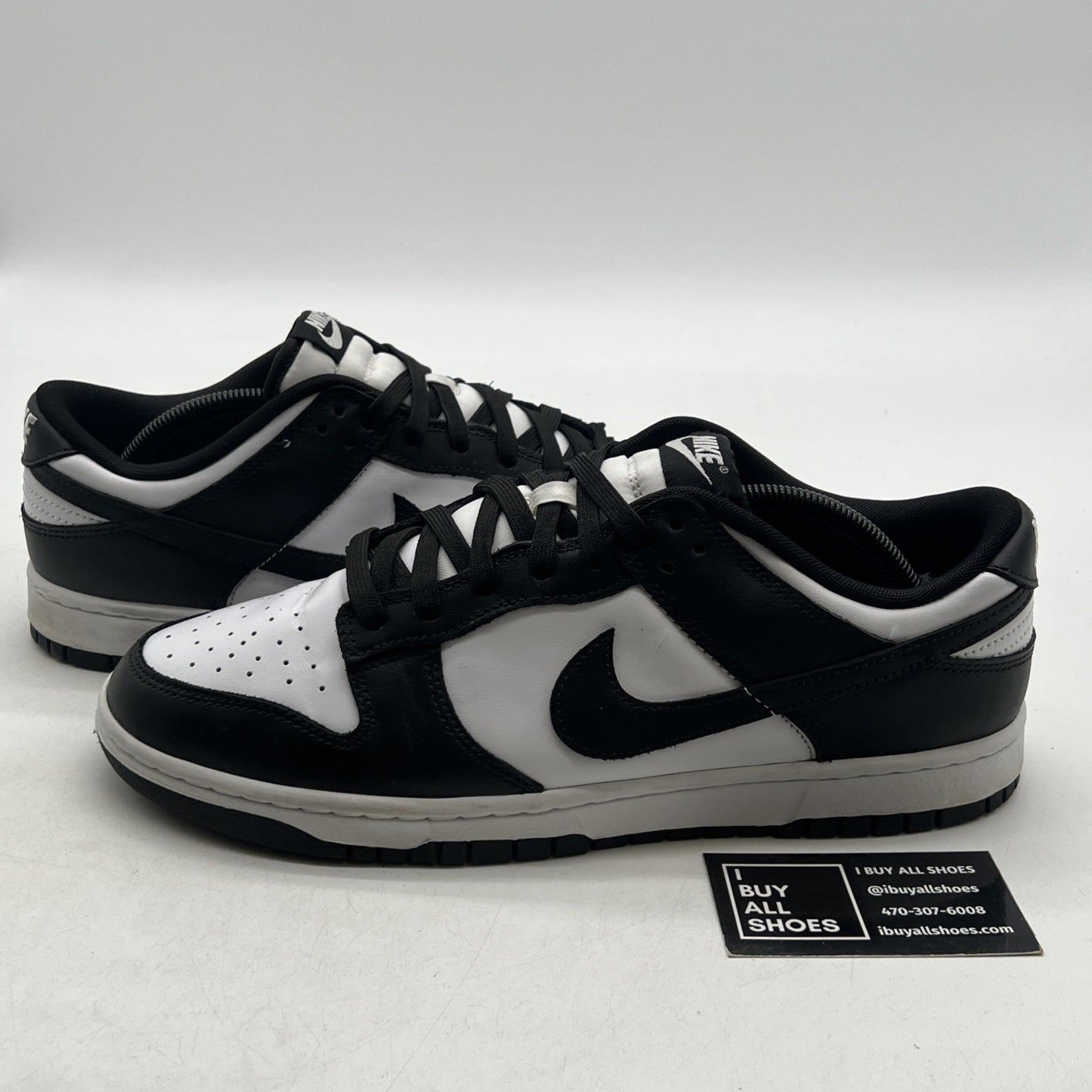 Size 11 - Nike Dunk Low Black White (DD391-100)