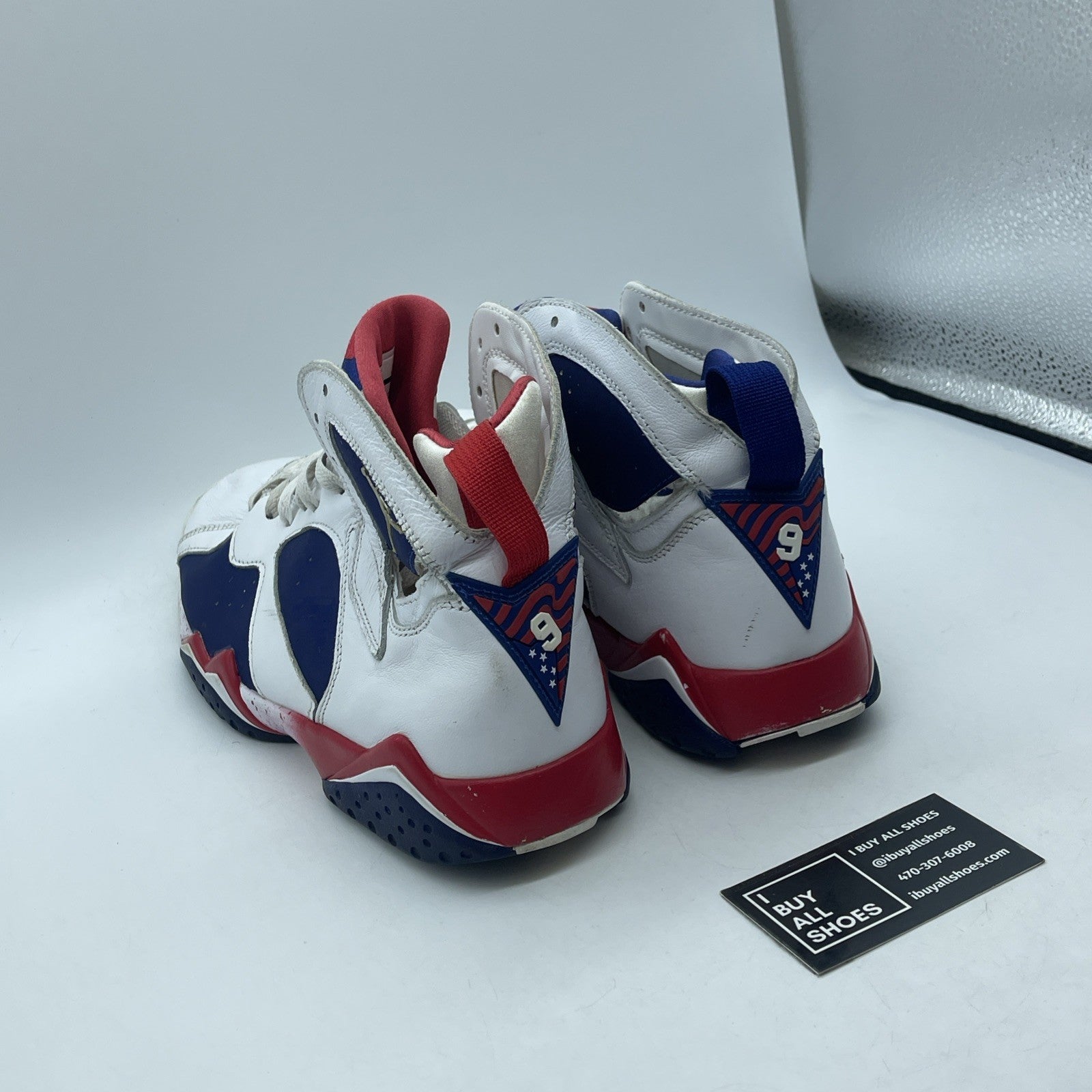 Size 11 - Air Jordan 7 Retro Tinker Alternate Blue White Leather (304775-123)