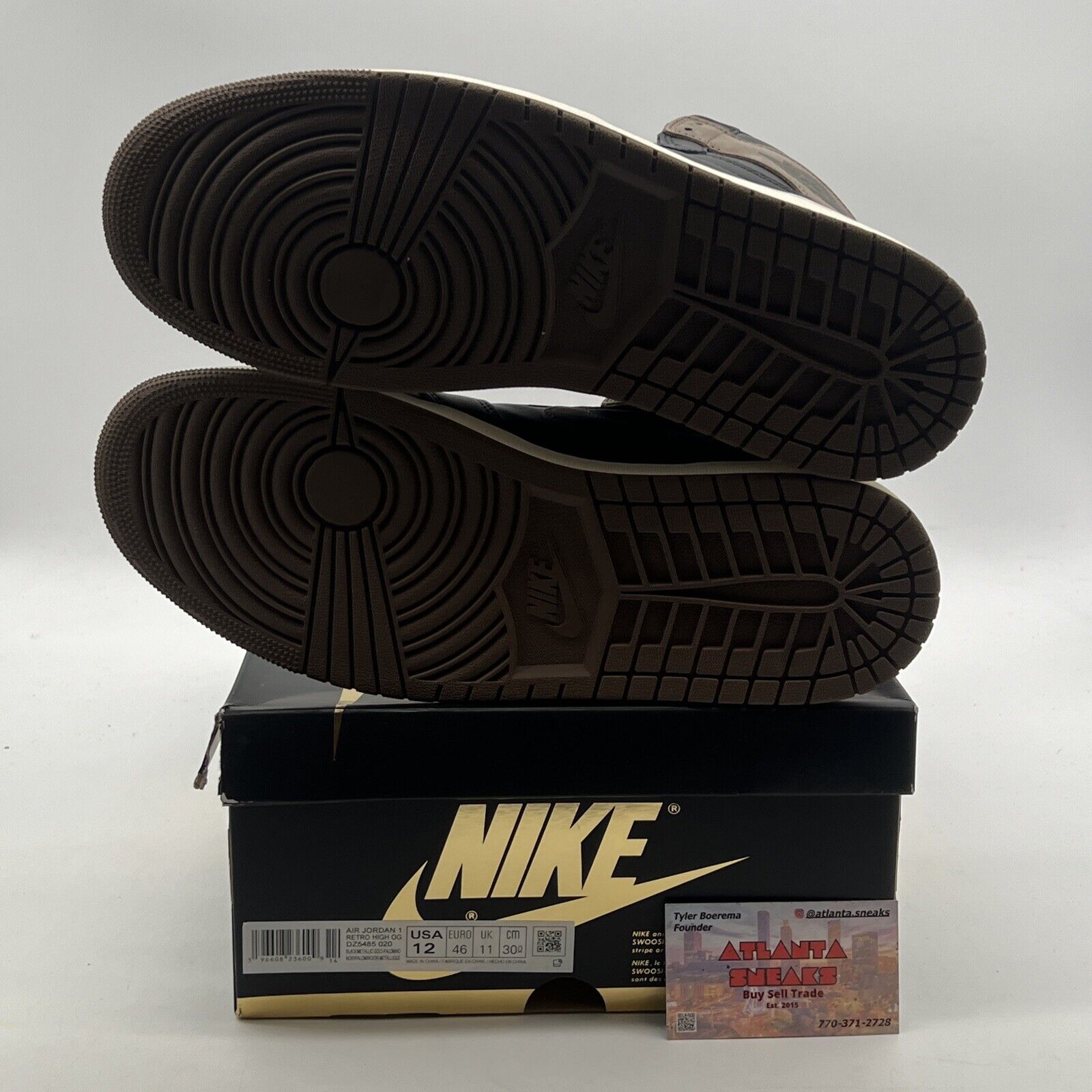 Size 12 - Air Jordan 1 Retro OG High Palomino (DZ5485-020)