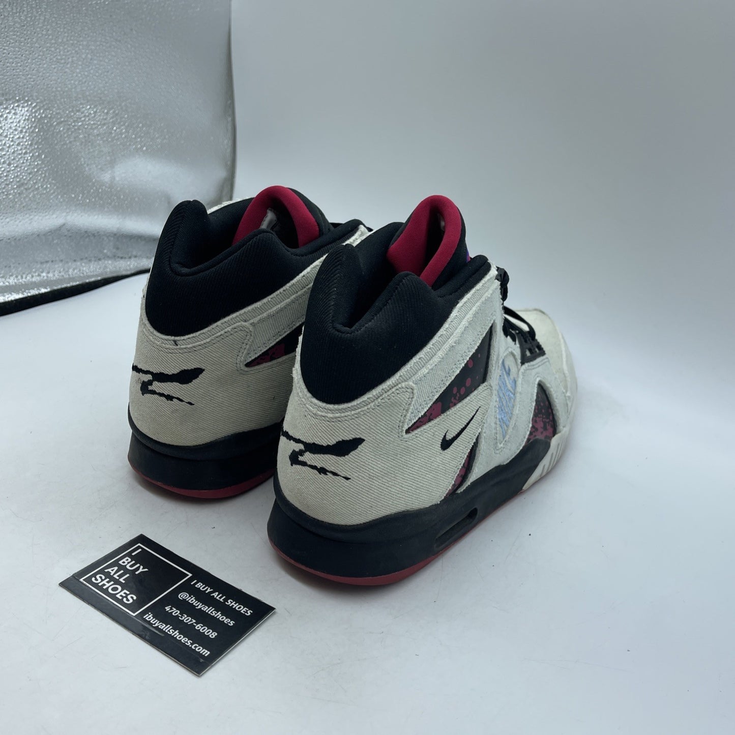 Size 13 - Nike Air Tech Challenge Hybrid Washed Denim (653874-400)