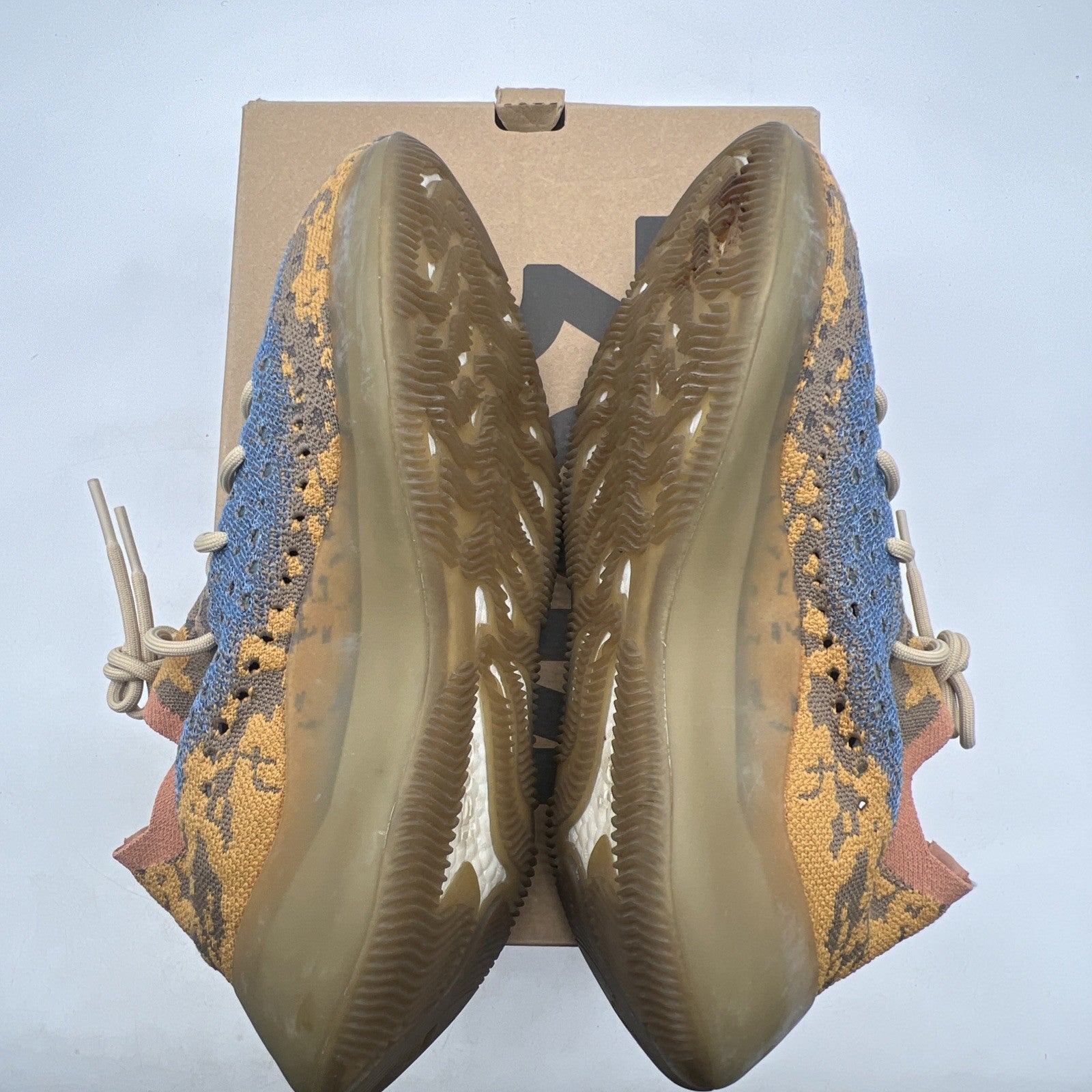 Size 10 - adidas Yeezy Boost 380 Blue Oat Non-Reflective (Q47306)