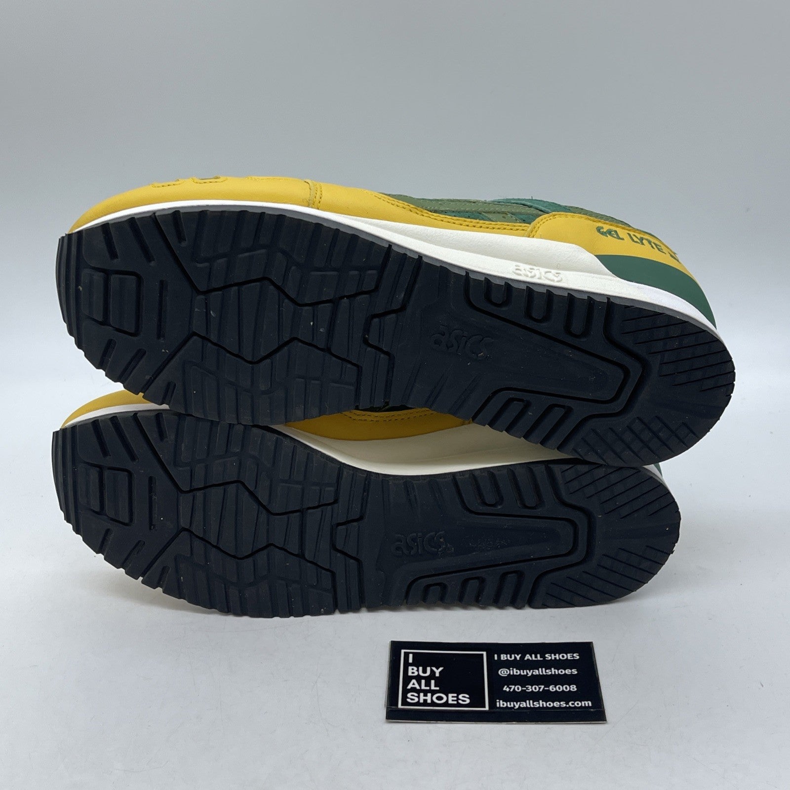 Soze 8.5 - Kith X Marvel Rogue Gel Lyte Green Yellow Suede Leather (1201A996)