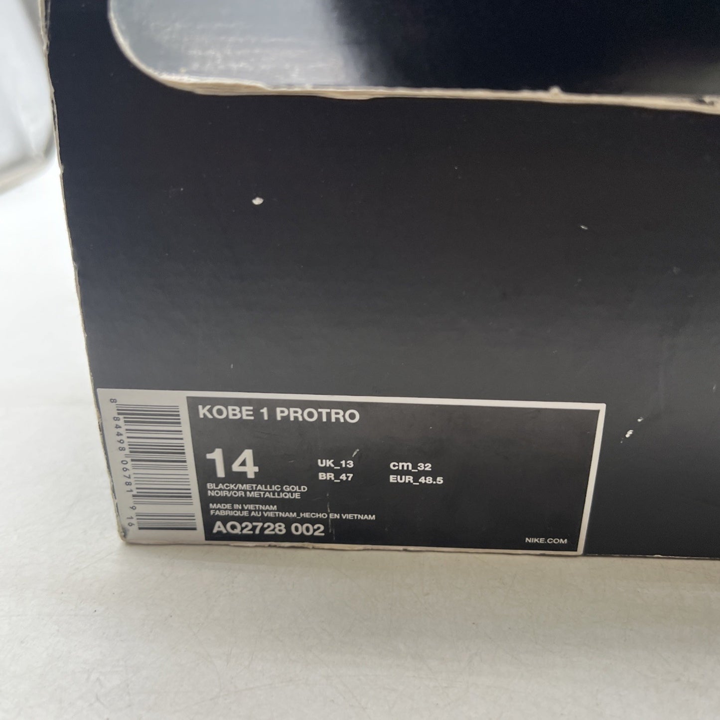 Size 14 - Nike Zoom Kobe 1 Protro Mamba Day (AQ2728-002)