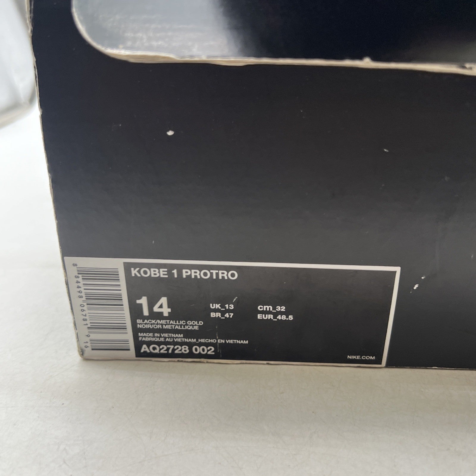 Size 14 - Nike Zoom Kobe 1 Protro Mamba Day (AQ2728-002)
