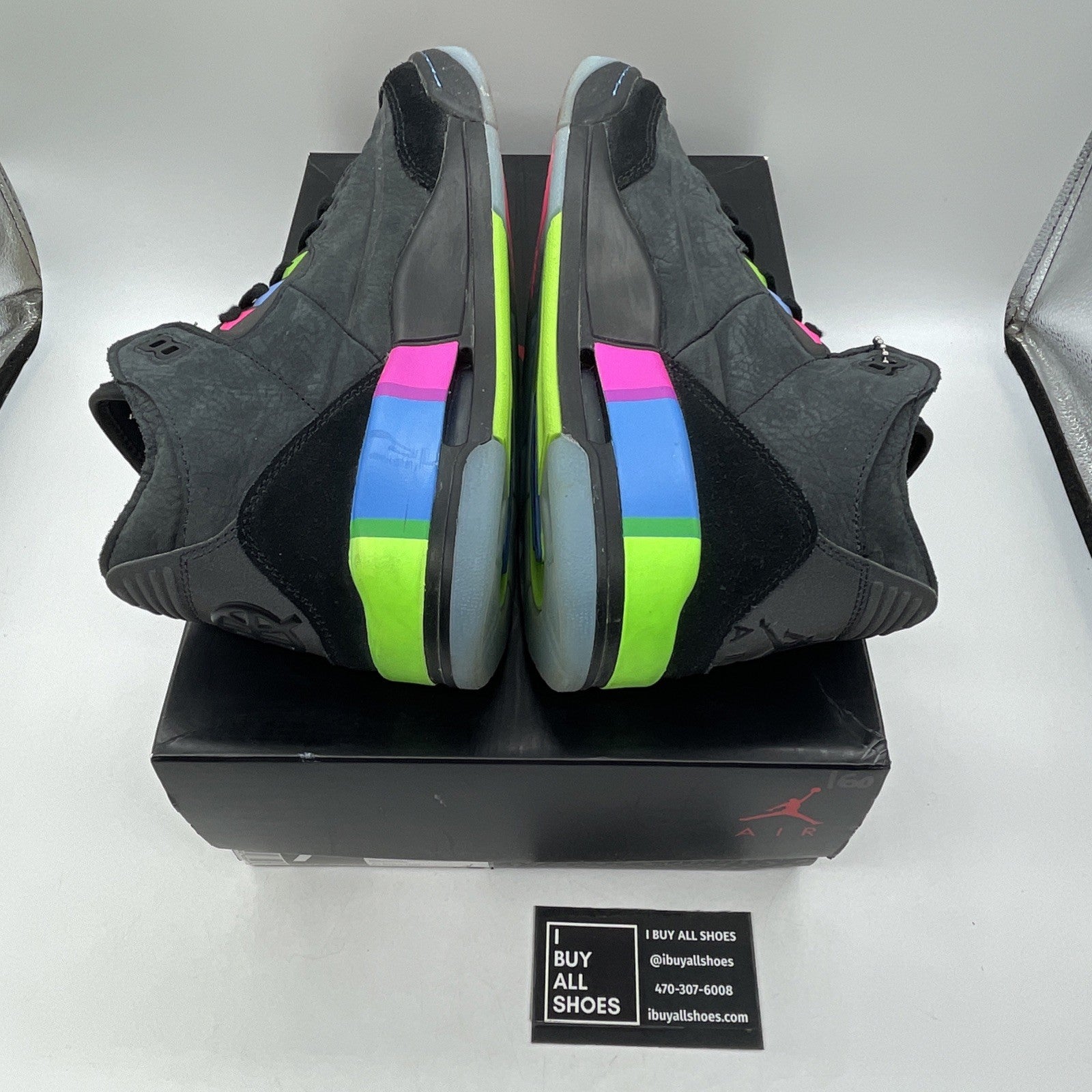 Size 7.5 - Air Jordan 3 Retro SE Quai 54 2018 (AT9195-001)