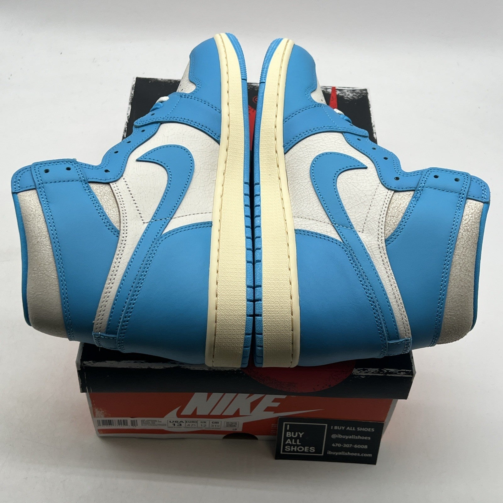 Size 13 - Air Jordan 1 Retro OG High UNC Reimagined (DZ5485-402)