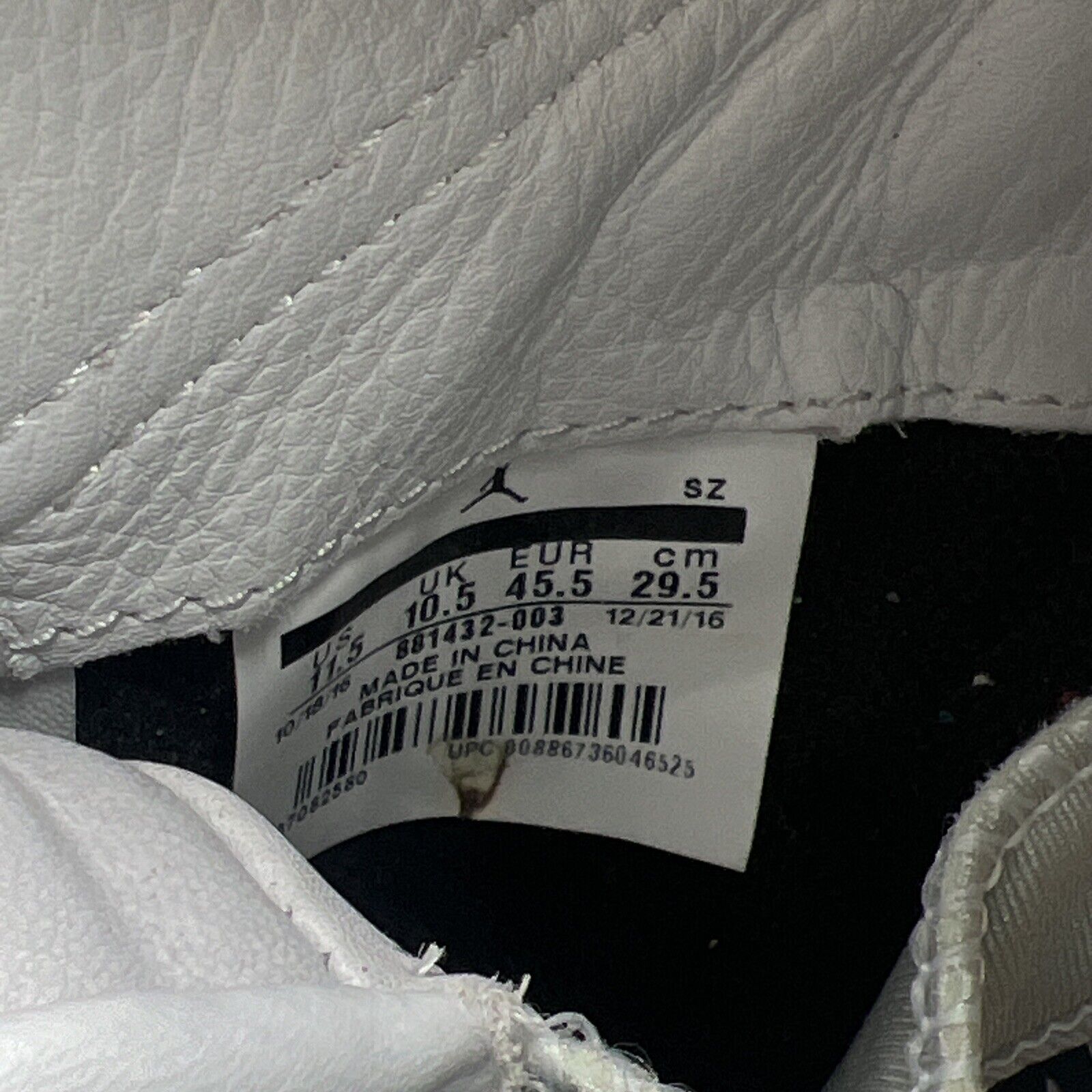 Size 11.5 - Air Jordan 5 Retro Premium Pure Platinum Leather (881432-003)