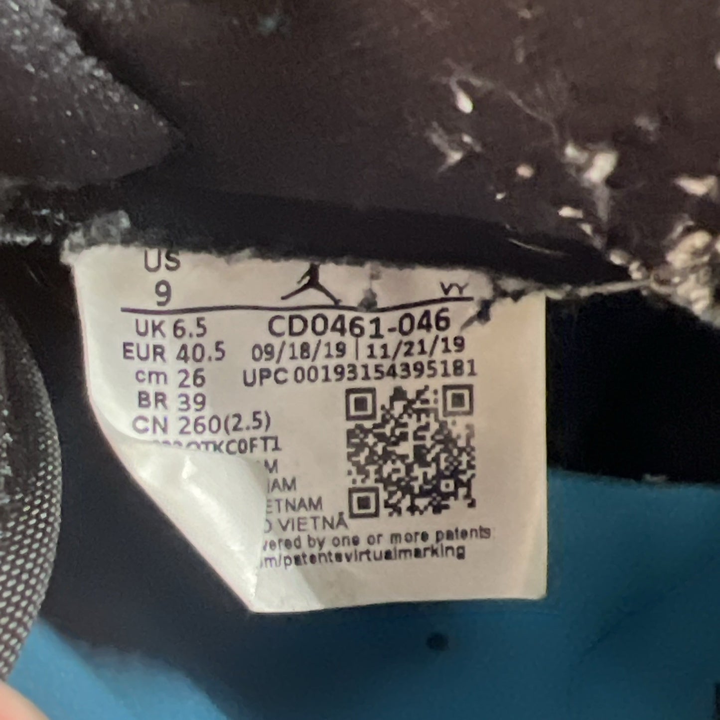 Size 9W - Air Jordan 1 High OG UNC To Chicago 2020 (CD0461-046)