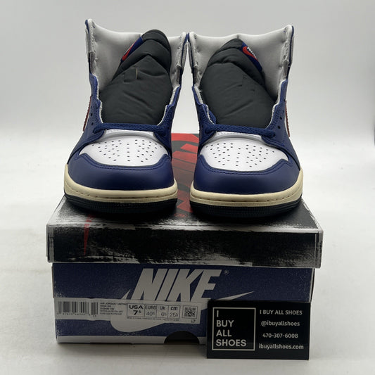Size 7.5 - Air Jordan 1 Retro OG High Rare Air - Deep Royal Blue (DZ5485-100)
