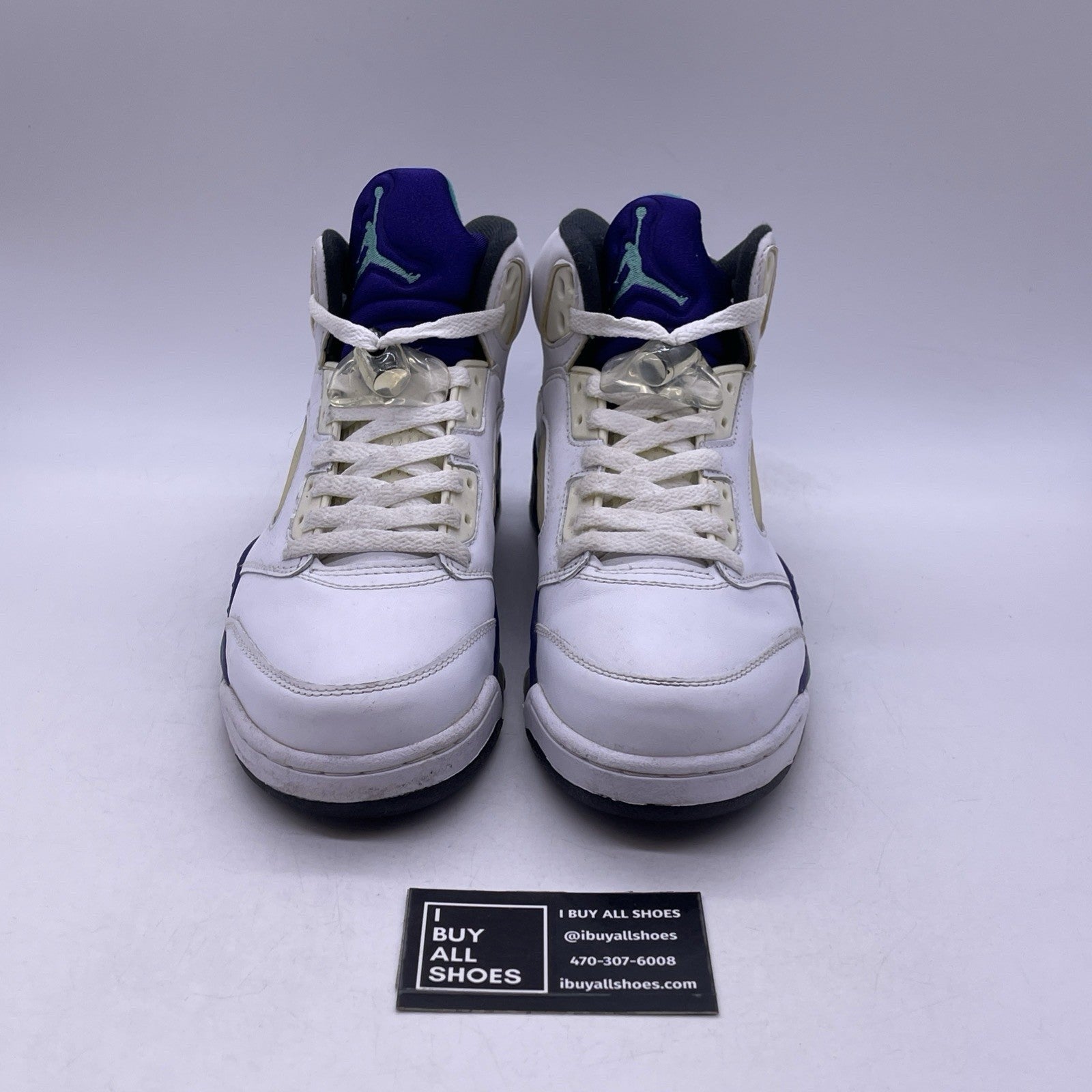 Size 8.5 - Air Jordan 5 Retro Grape 2013 (136027-108)