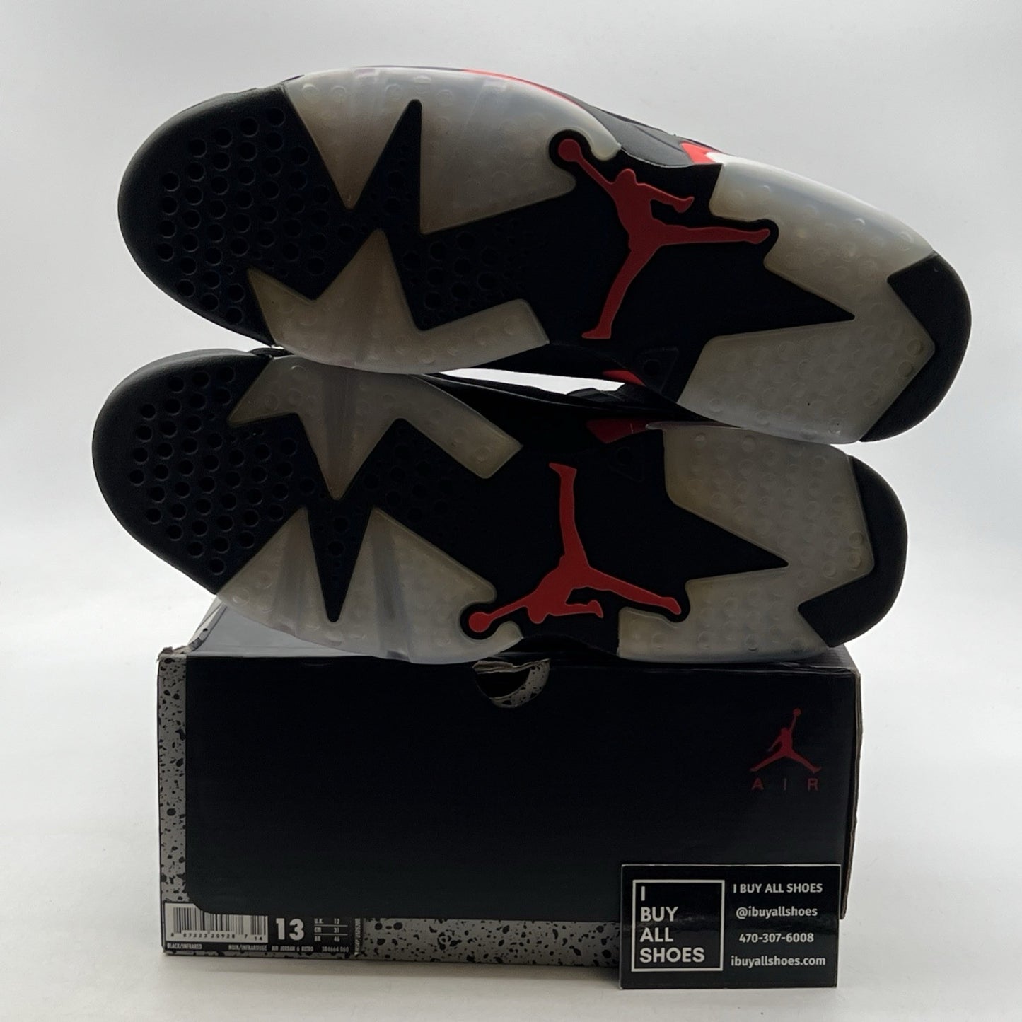 Size 13 - Air Jordan 6 Retro Mid Infrared (384664-060)