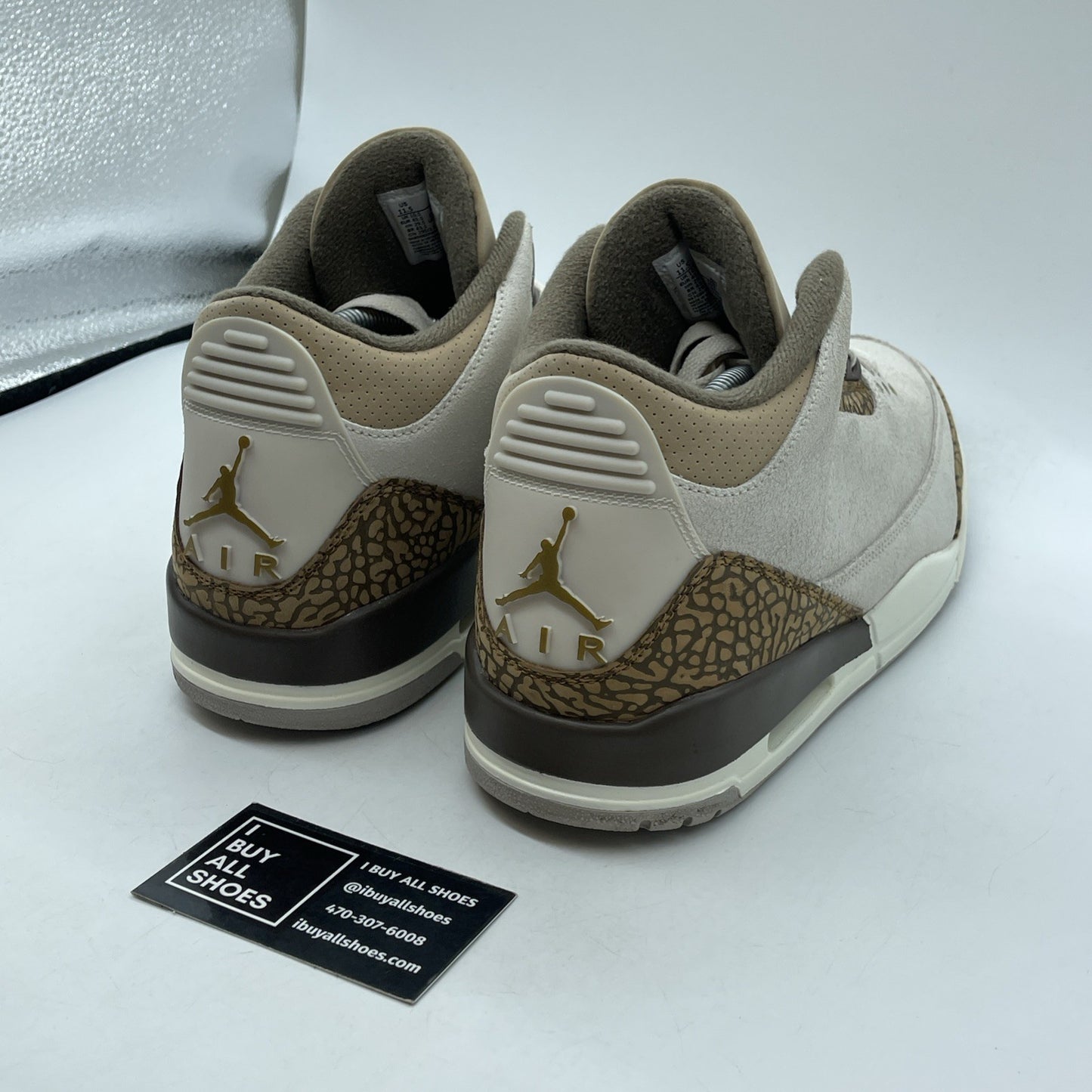 Size 11.5 - Jordan 3 Retro Low Palomino Brown Suede Leather (CT8532-102)