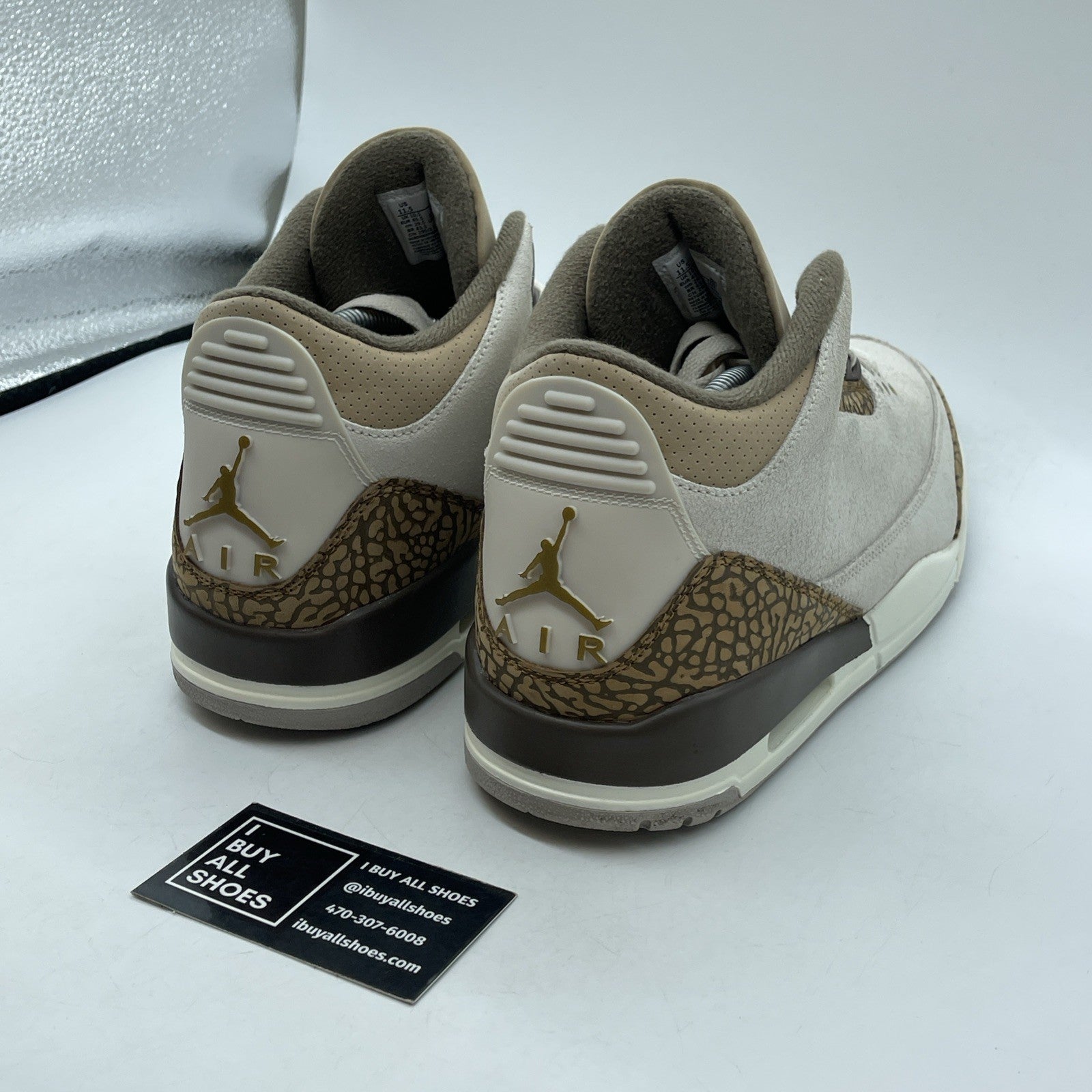 Size 11.5 - Jordan 3 Retro Low Palomino Brown Suede Leather (CT8532-102)