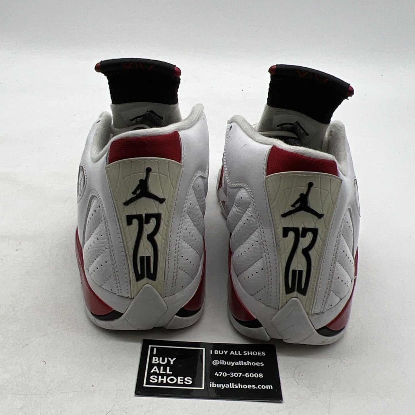 Size 9 - Air Jordan 14 Retro 2012 Candy Cane (487471-101)