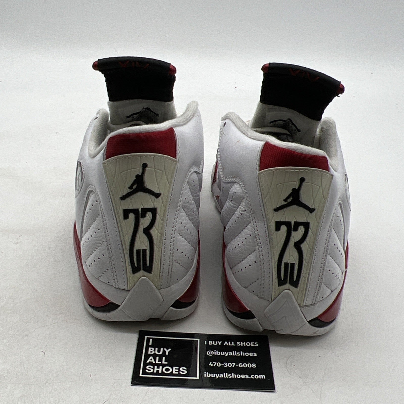 Size 9 - Air Jordan 14 Retro 2012 Candy Cane (487471-101)