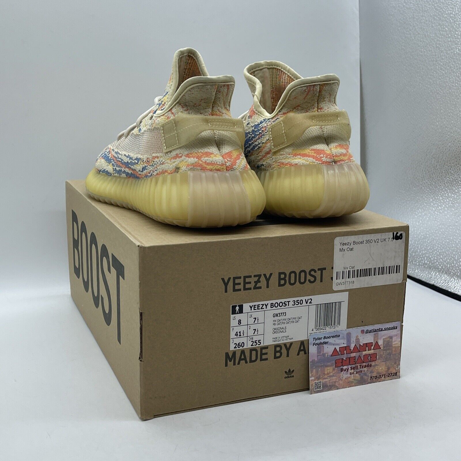 Size 8 - adidas Yeezy Boost 350 V2 Low MX Oat Yellow Orange Suede (GW3773)