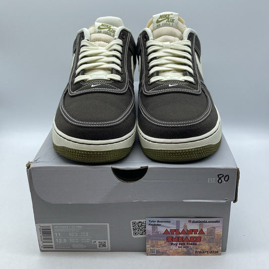 Size 11 - Nike Air Force 1 '07 Premium Low Baroque Brown white (CI9349-201)