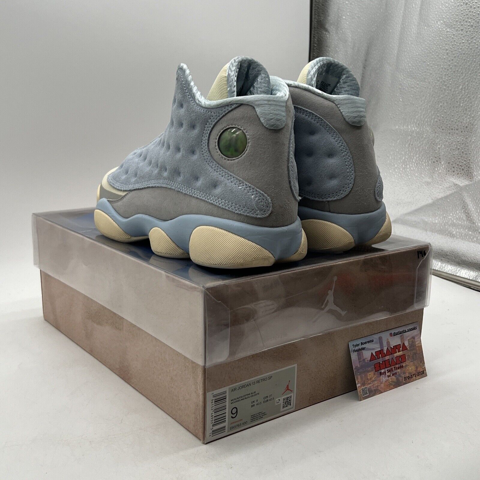 Size 9 - Jordan 13 Retro x SoleFly I'd Rather Be Fishing 2022 (DX5763-100)