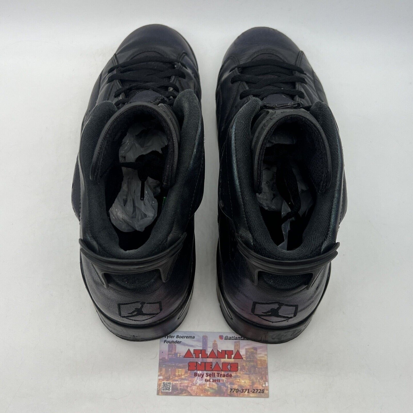 Size 12 - Air Jordan 6 Retro All Star - Chameleon Black Blue Purple (907961-015)