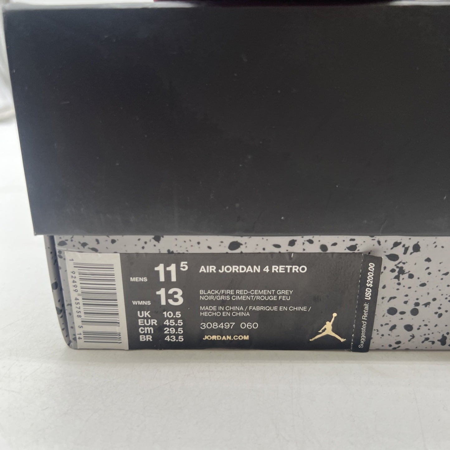 Size 11.5 - Air Jordan 4 Retro OG Mid Bred 2019 (308497-060)