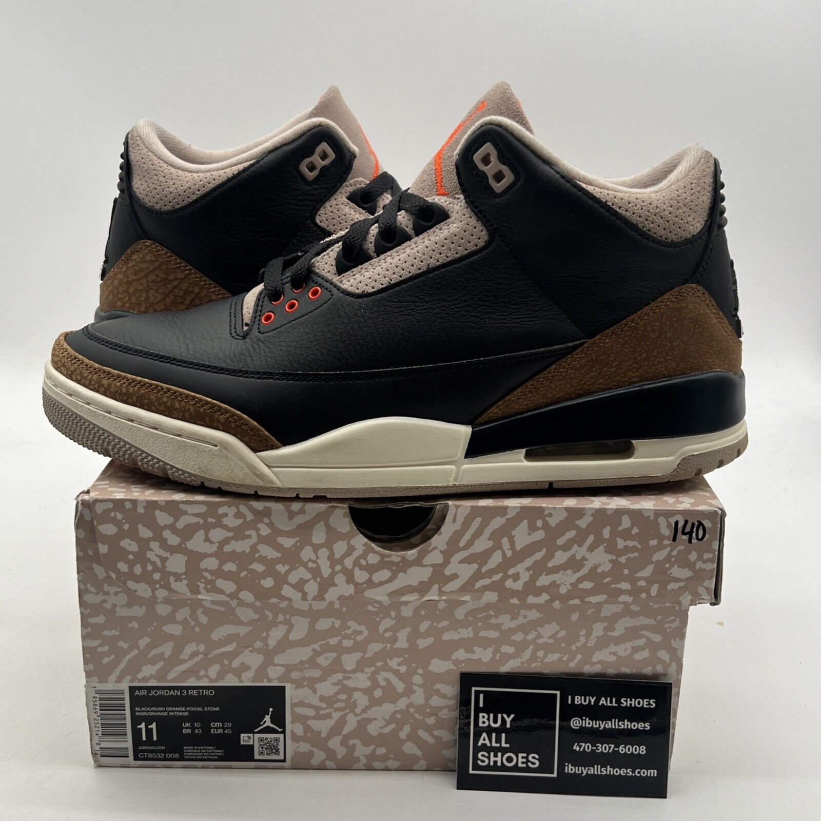 Size 11 - Air Jordan 3 Retro Mid Desert Elephant (CT8532-008)
