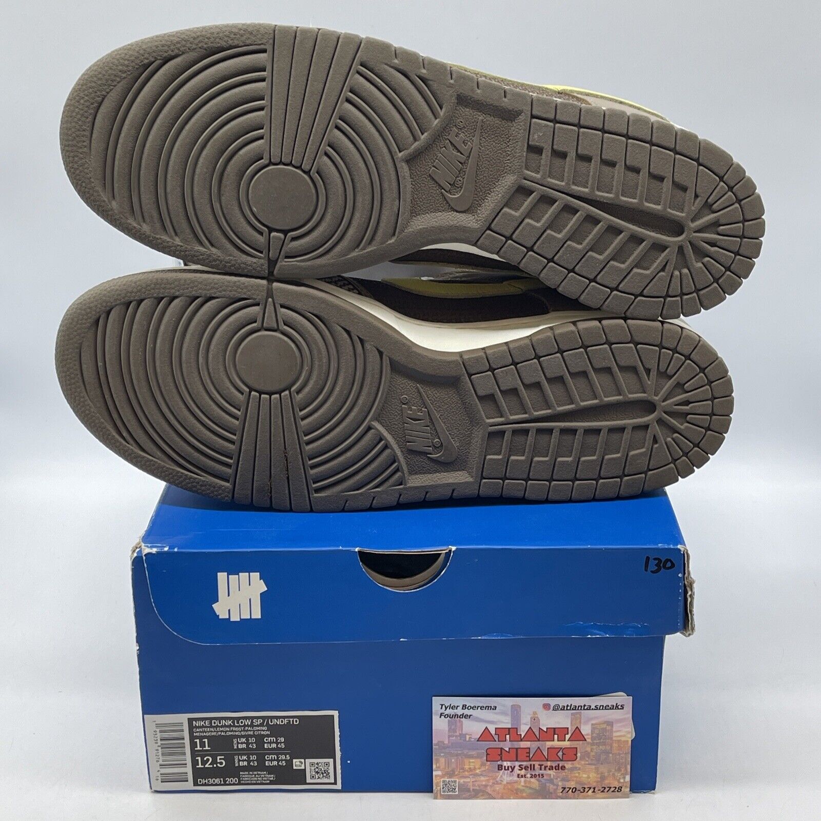 Size 11 - Nike Undefeated x Dunk SP Low Canteen Brown Suede Leather (DH3061-200)