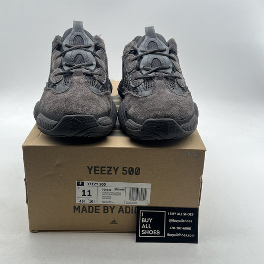 Size 11 - adidas Yeezy 500 Low Utility Black (F36640)