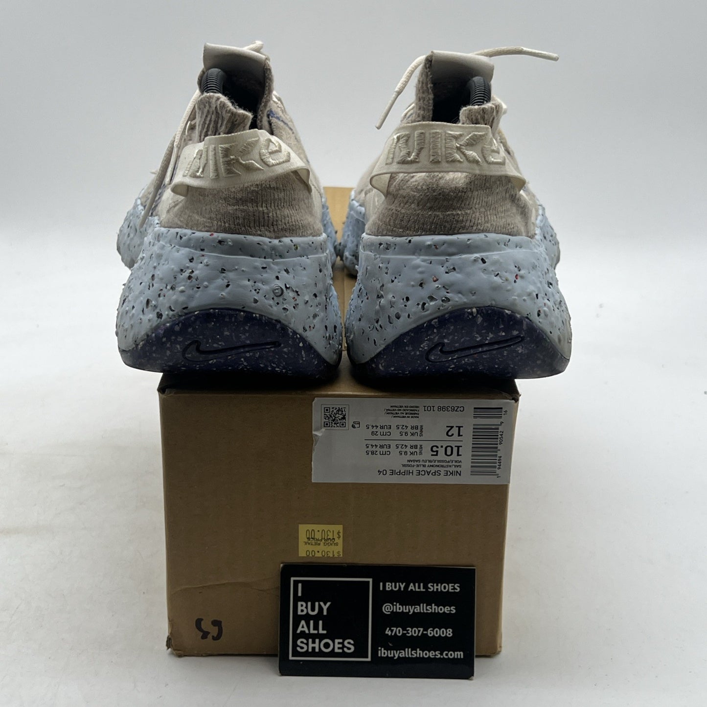 Size 10.5 - Nike Space Hippie 04 Astronomy Blue (CZ6398-101)