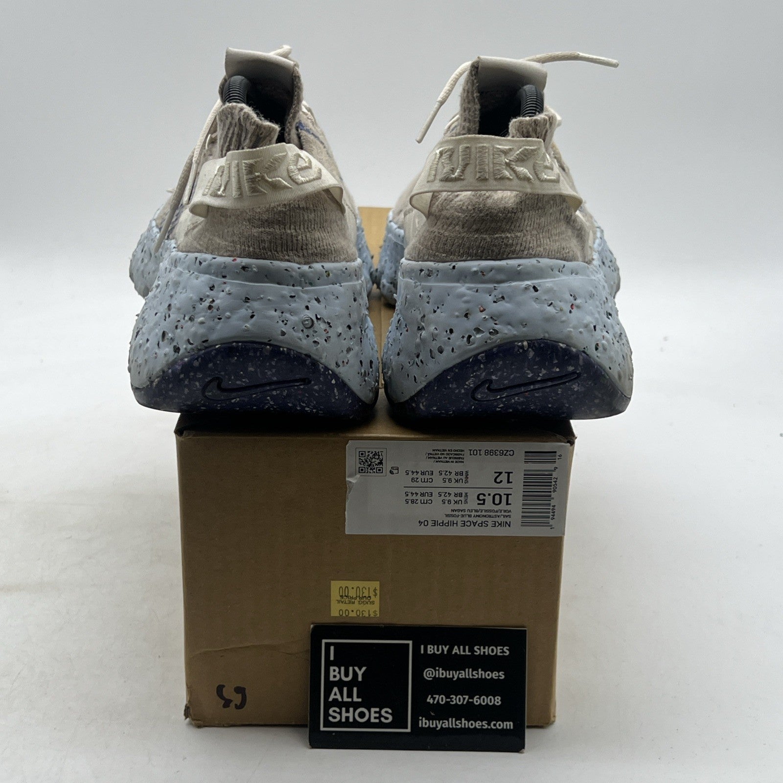 Size 10.5 - Nike Space Hippie 04 Astronomy Blue (CZ6398-101)