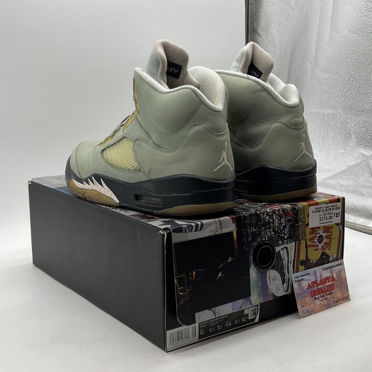 Size 10 - Jordan 5 JADE HORIZON 2022 (DC7501-300)