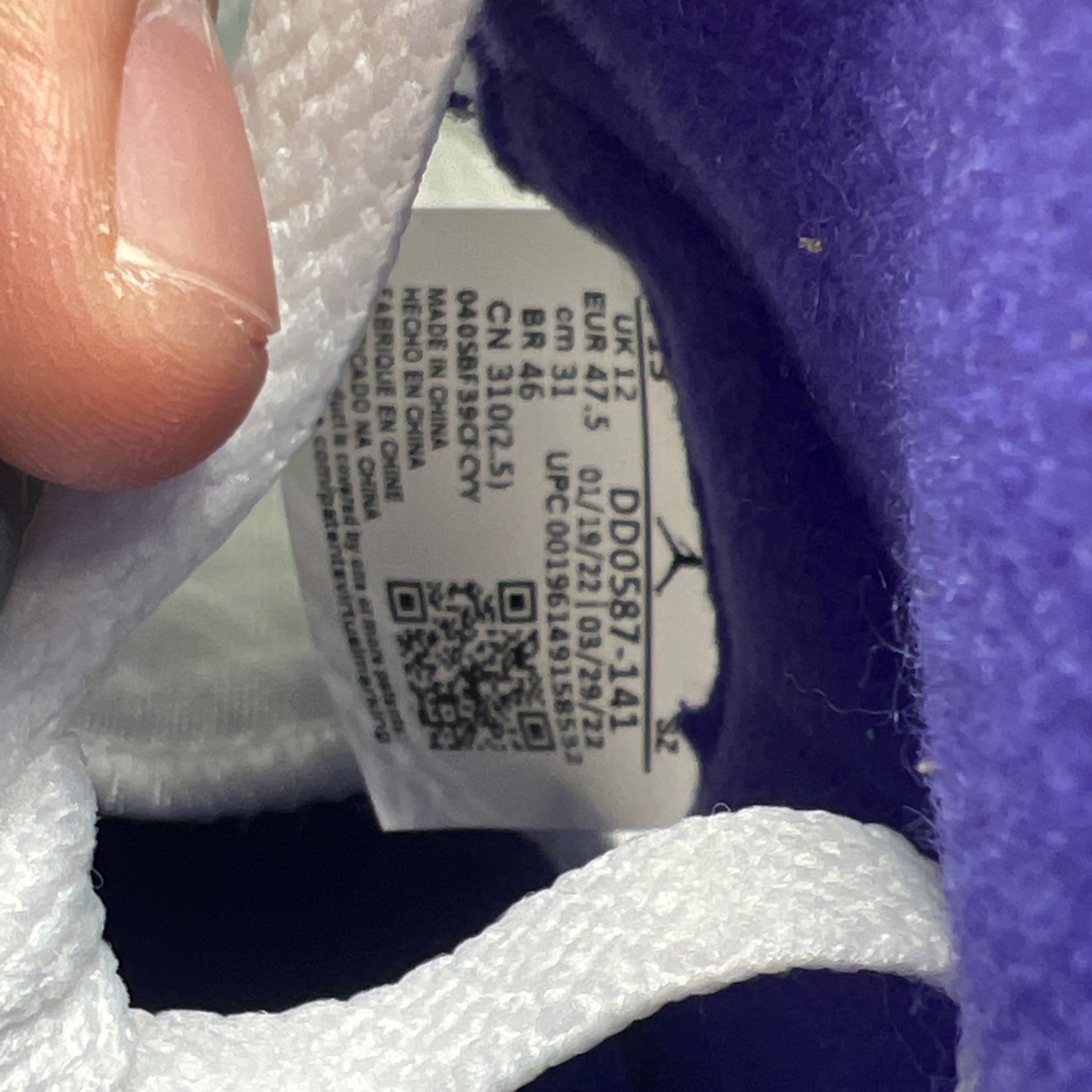 Size 13 - Air Jordan 5 Concord 2022 (DD0587-141)
