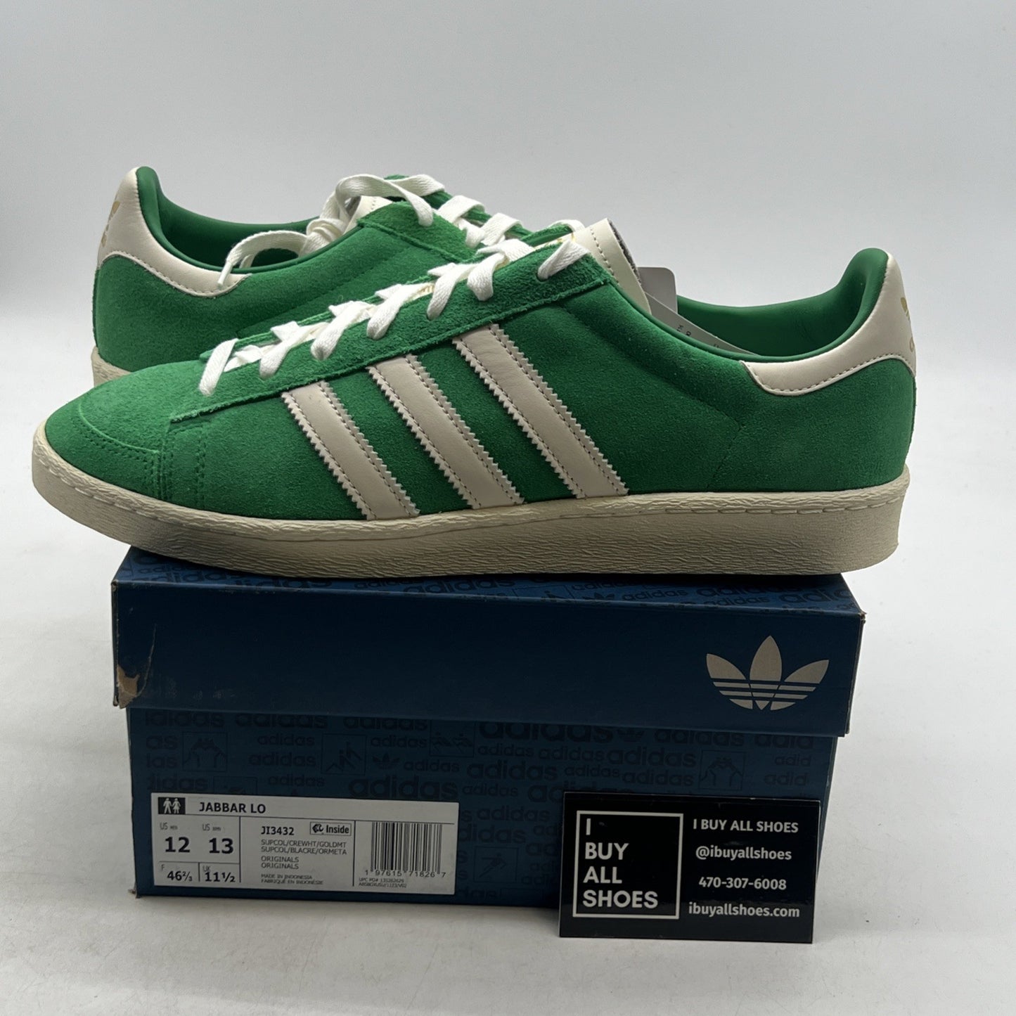 Size 12 - Adidas Jabbar Low Green (JI3432)
