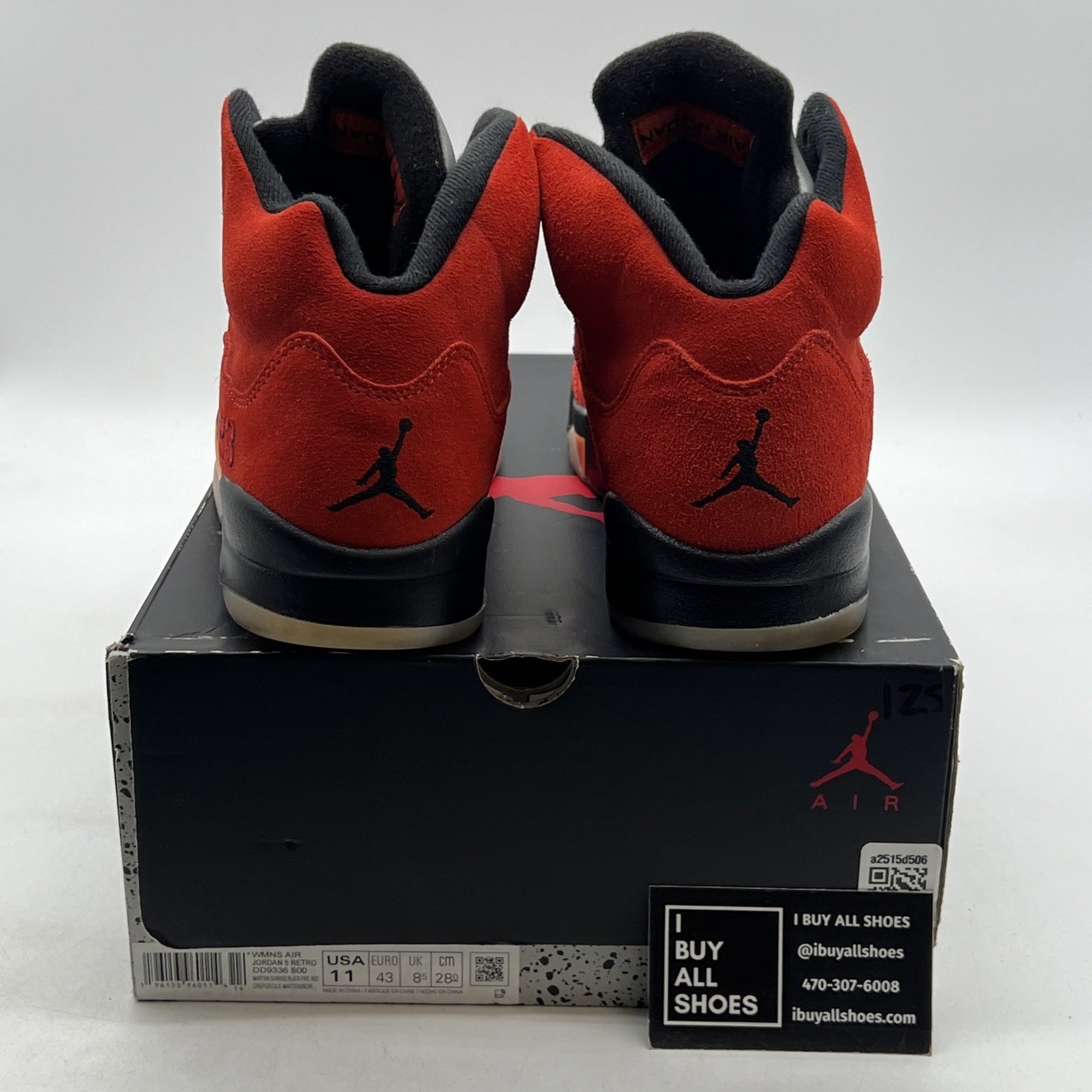 Size 11 - Air Jordan 5 Retro Dunk on Mars W (DD9336-800)
