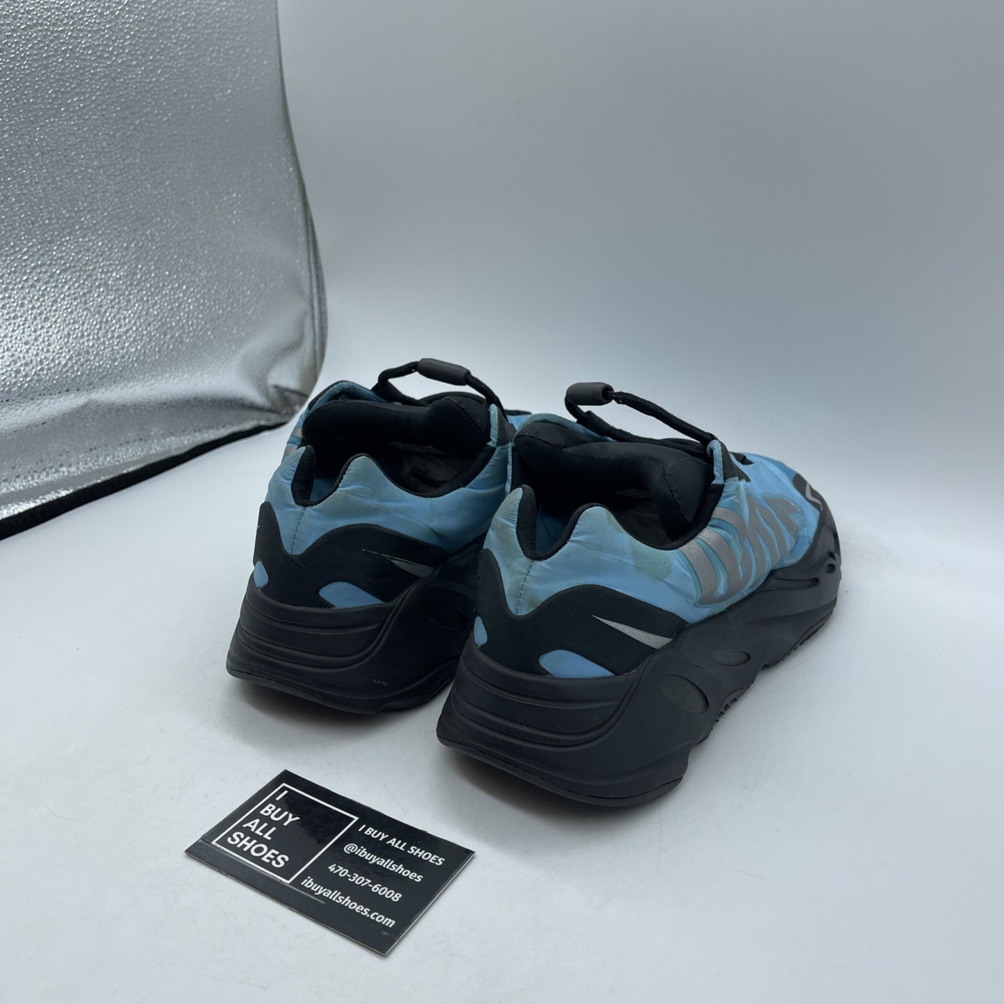 Size 9 - adidas Yeezy Boost 700 MNVN Bright Cyan Blue Black (GZ3079)